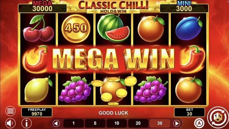 Classic Chilli Hold & Win - 243 উপায়ে একটি বিজয়ী সমন্বয়